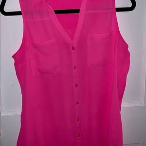 Hot pink portofino shirt 💖